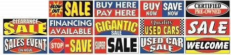 E-Z Giant Fence Banners